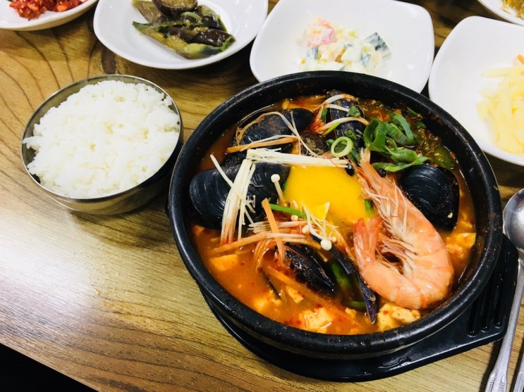 경포대 맛집 : 24시간 밥집 :  40년 전통 최일순 짬뽕순두부, 충남대전식당