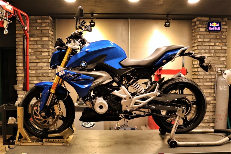  2017년식 BMW G310R 수리정비 - [바이킹넷 대전점 길스개러지]