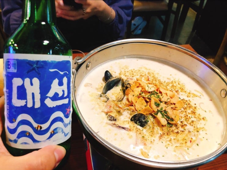  [하단맛집,동아대맛집]크림나베가 맛있는 '혼마치'이자까야