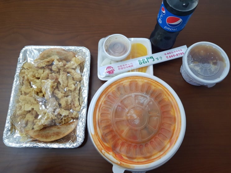 서산 짬뽕 맛집 배달음식 명문에서 매니아세트 점심 먹기! 지극히 개인적인 평가