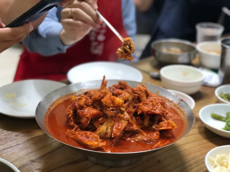  부산 길목식당 아구찜 대구뽈찜 맛집 대연동맛집