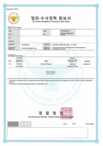  범죄 기록이 영주권에 끼치는 영향