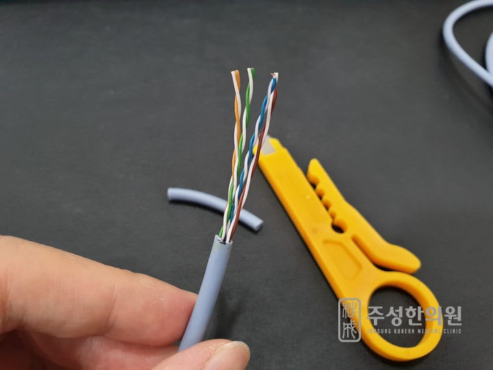 랜선만들기] 랜툴사용법, Rj45 커넥터, 다이소 랜선 : 네이버 블로그