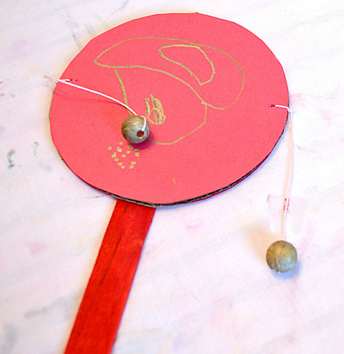 Chinese rattle sales drum craft