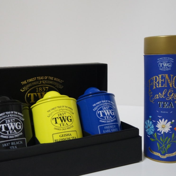  싱가포르에서 날아온 TWG TEA 틴케이스 선물 개봉기