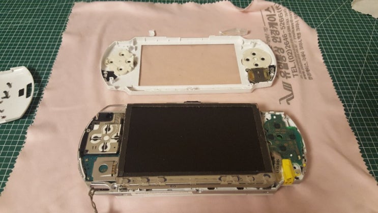  psp 26번째 의뢰 버튼패드교체