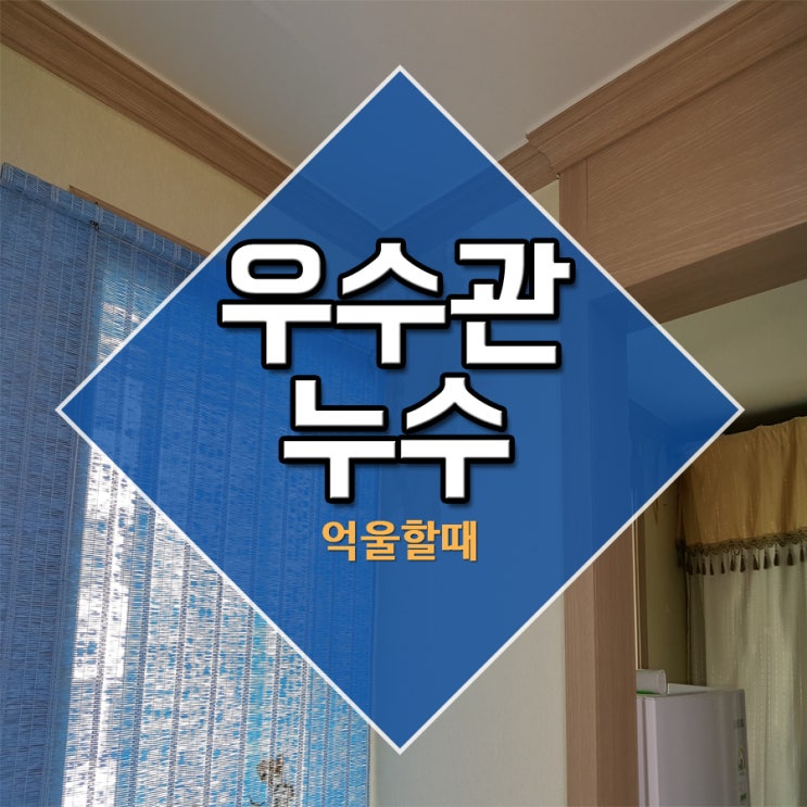  우수관누수 억울할 때