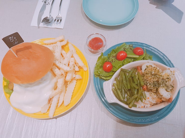  <대구 대명동 맛집> 앞산 수제버거 "에잇티원스커틀렛" 81's CUtlet (치즈폭포버거, 호놀룰루라이스, 치킨가스)