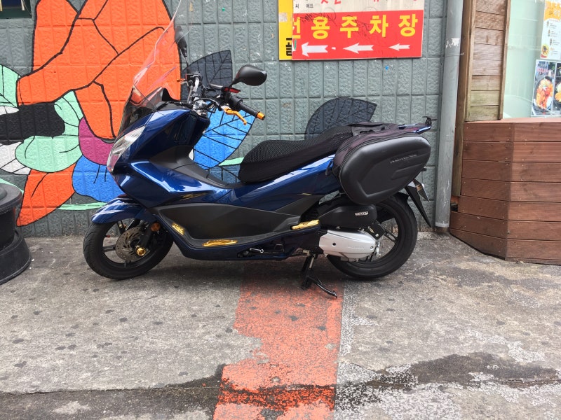 올뉴 PCX 사이드백, 핸들크로스바 장착