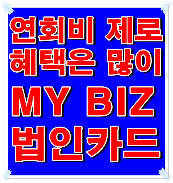  KB국민MyBiz기업법인카드