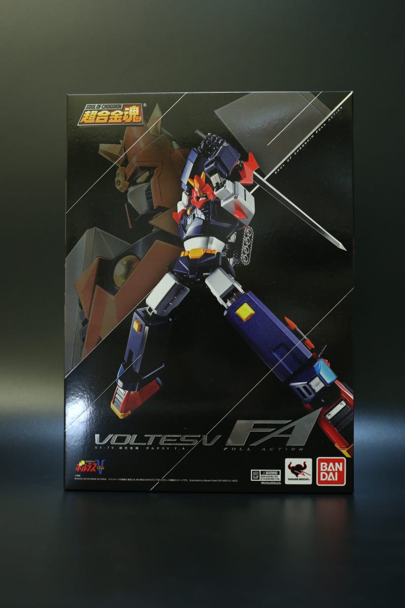 VoltesV ボルテス FA レビュー】超合金魂 GX-79 超電磁マシーン ボルテスV F.A.