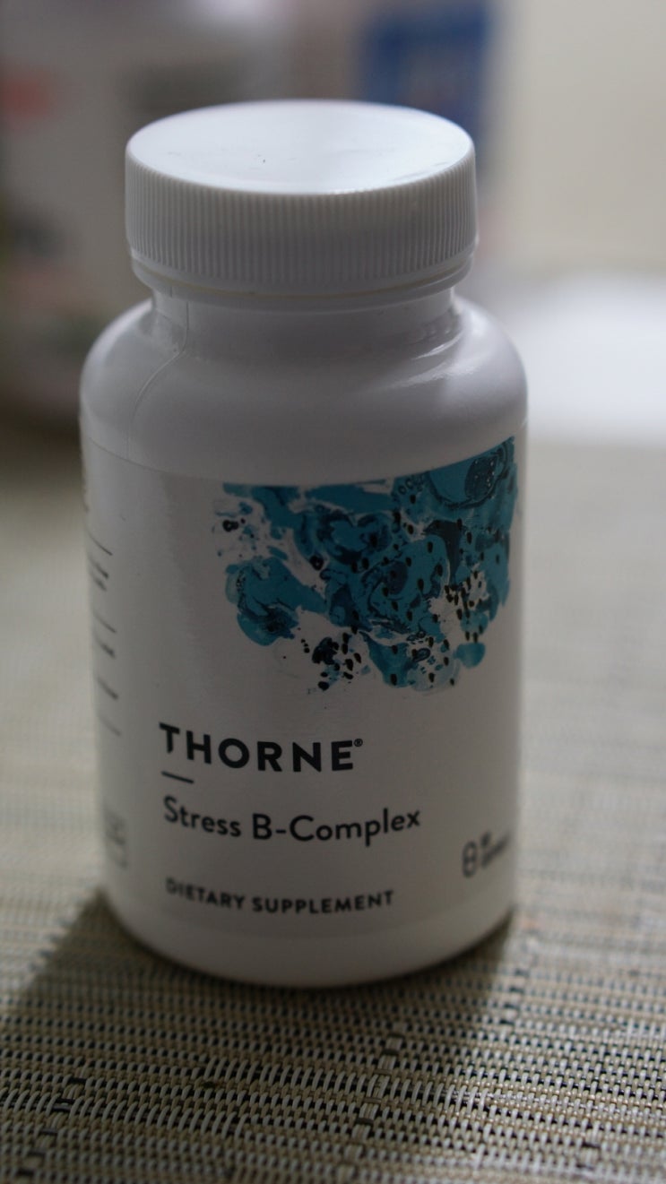  Thorne Research Stress B-complex 복용후기