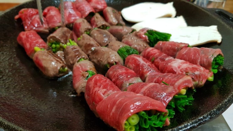 원주시내맛집/원주 산정집(박순례 손 말이고기)/냠냐미도 드디어 먹었어요 JMT말이고기*.*!