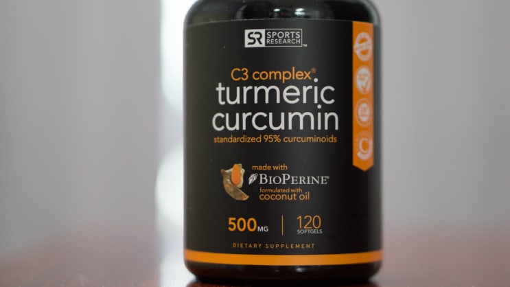  Sports Research C3 complex turmeric curcumin 500mg 복용후기