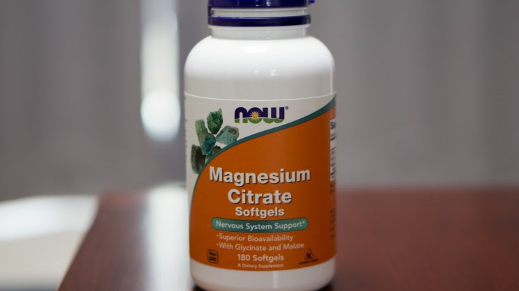  NOW food Magnesium Citrate 500mg