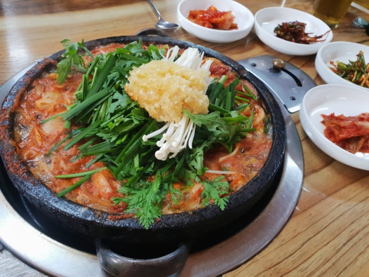  [고성 맛집] 곱창전골 먹고 싶어서 고성갈래~남산공원 근처 곱창전골 맛집 '대장금 식당'