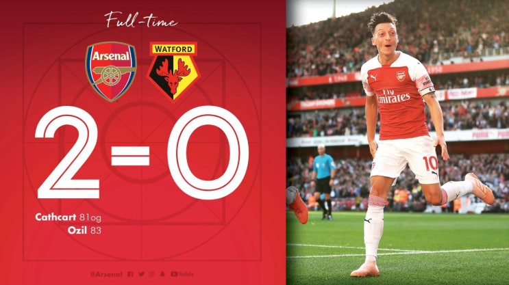  [EPL 7R] 아스날 vs 왓포드 OK 계획대로 되고있어~