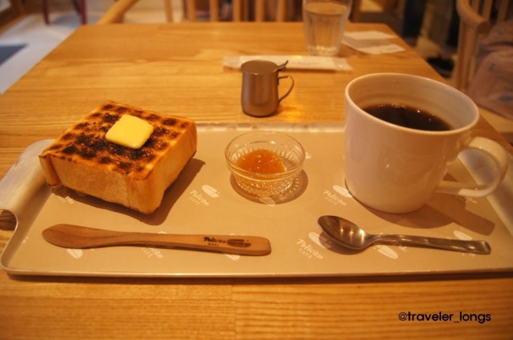 혼자, 도쿄 DAY 3_ 도쿄 아사쿠사 근처 토스트 맛집 : 펠리칸 카페 (Pelican CAFE)