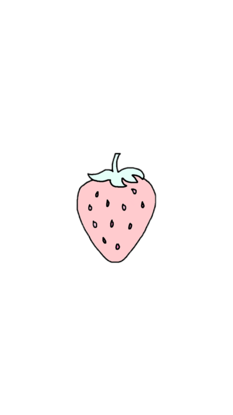 아이폰 딸기 배경화면 750*1334 : 네이버 블로그