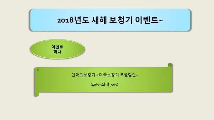  2018년도 새해 보청기 이벤트~