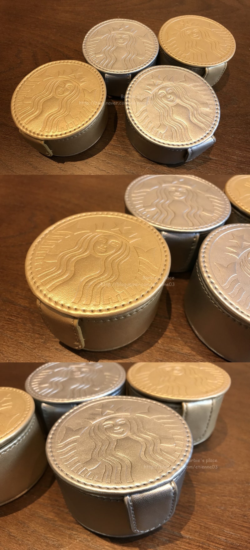 스타벅스 로고코인 초콜릿 파우치 골드&실버 : 네이버 블로그