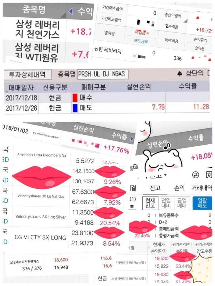 천연가스 ETF/ETN 상품 소개-원자재 투자하기-