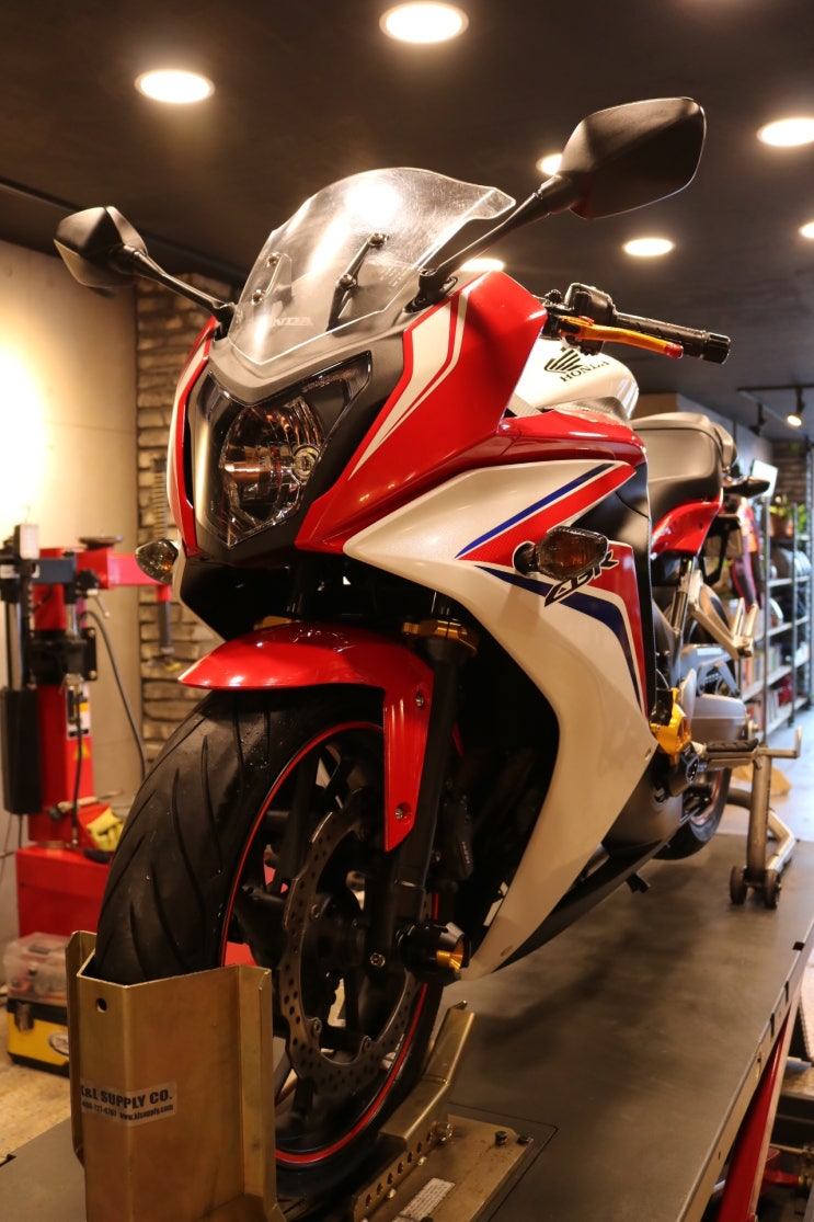  CBR650F 작업완료