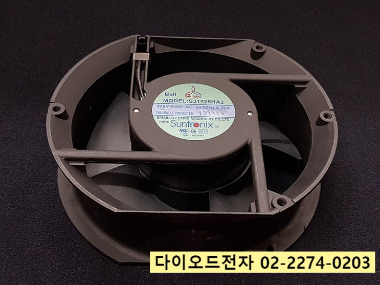  [판매중] SJ1725HA2 / SJ1725HA1 / 썬트로닉스 SUNTRONIX AC팬 / (SAN JUN) 정품정식판매점 다이오드전자