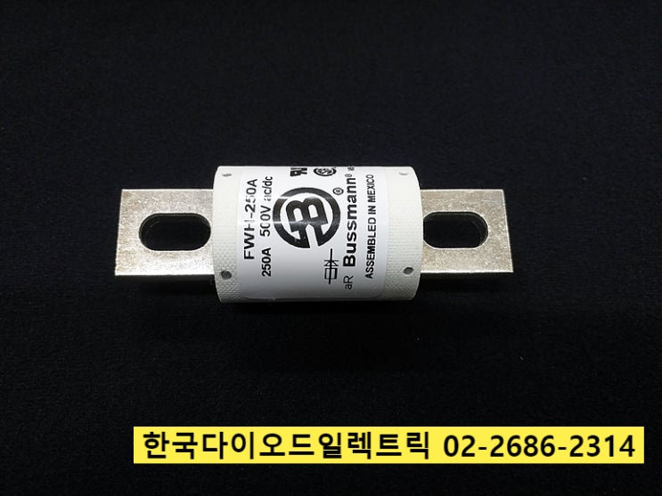  판매중_ FWH-250A / BUSSMANN 부스만 FUSE 퓨즈 전문 판매점 한국다이오드일렉트릭