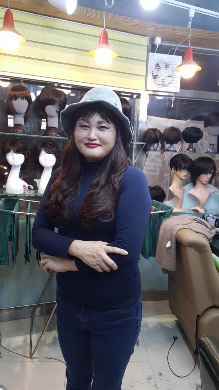  활발하고 멋진 친구 #이은주헤어살롱 #패션가발 #모델발탁!!