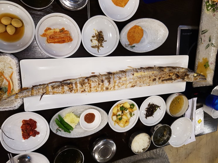  제주도 통갈치구이 맛집 - 춘심이네 본점 서귀포 중문 통갈치구이와 갈치조림 후기