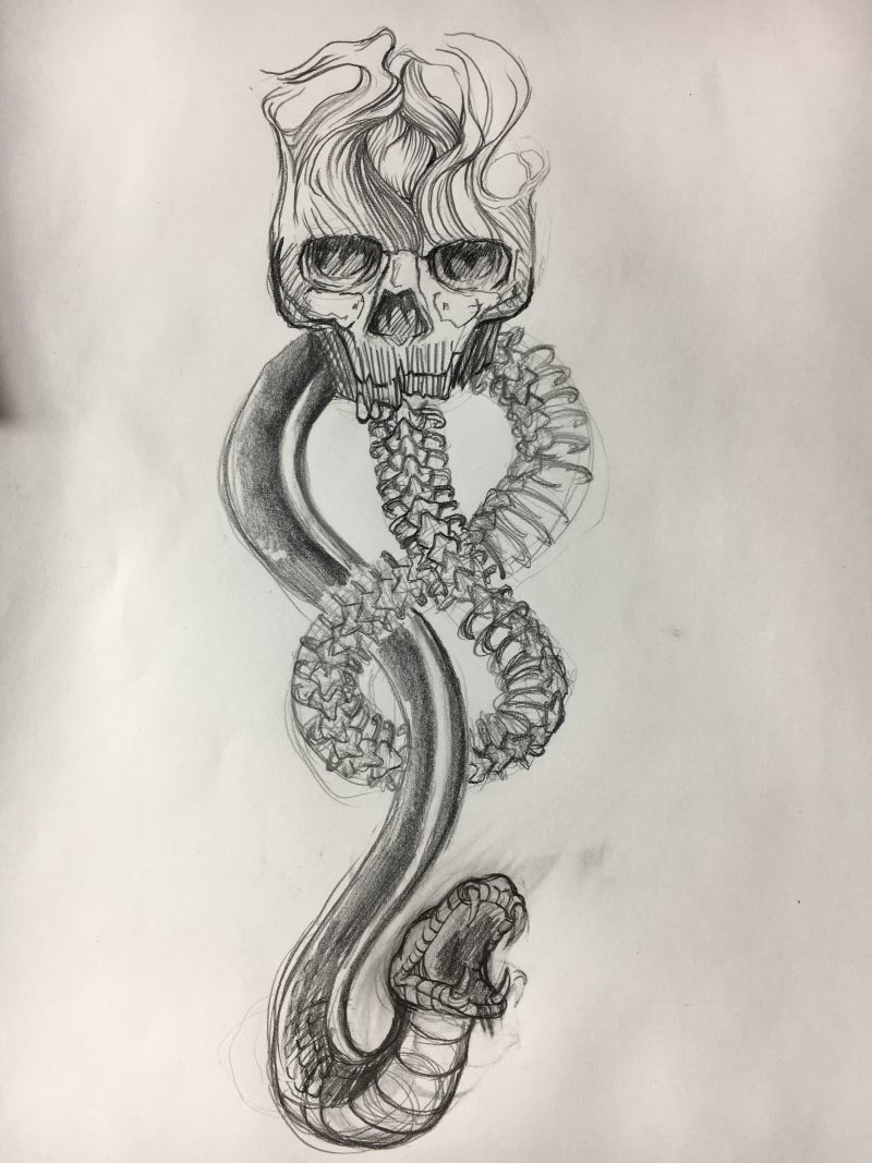 건대타투의 해리포터타투 작업 ~ : 네이버 블로그, image size:800x1067