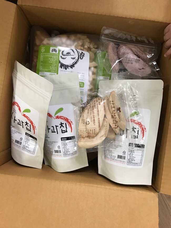 아이보리 쌀과자 배송완료 &hearts;