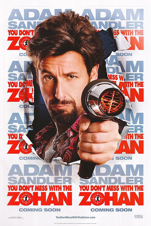  코미디 영화 " 조한 (You Don't Mess With The Zohan) " Review