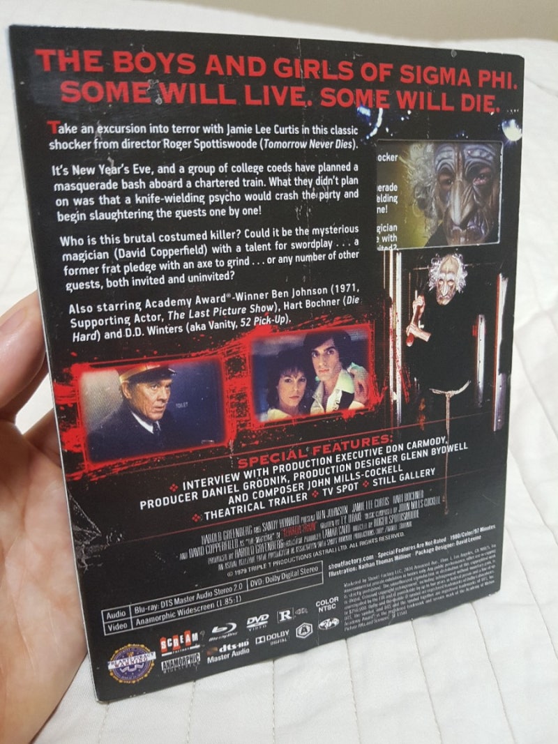 공포의 수학 열차, 테러 트레인 (Terror Train, 1980) 블루레이 (잔혹주의) : 네이버 블로그, image size:800x1067