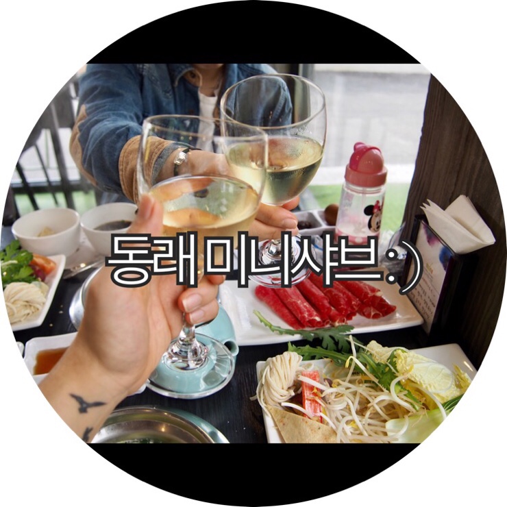  [부산 동래 샤브샤브]동래롯데백화점맛집 동래미니샤브 : )
