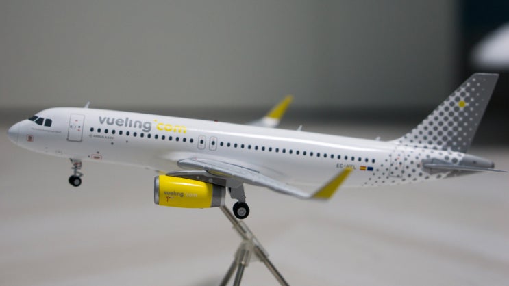  1:200 Gemini jets Vueling A320-200 다이캐스트 모형