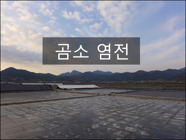 부안 여행 곰소염전 천일염 곰소소금밭길