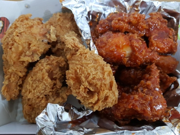  [부평 배달 맛집] 요기요앱 첫주문 오천원 할인받아서 BBQ 비비큐치킨 9천원에 먹었어요