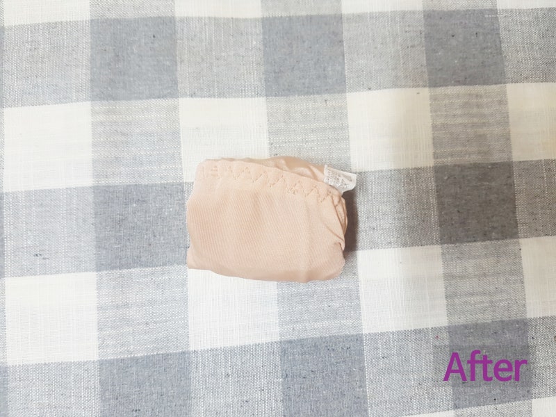 흐물흐물한 여자속옷 예쁘게 개는 법
