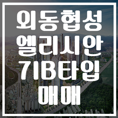  김해외동협성엘리시안 입주정보
