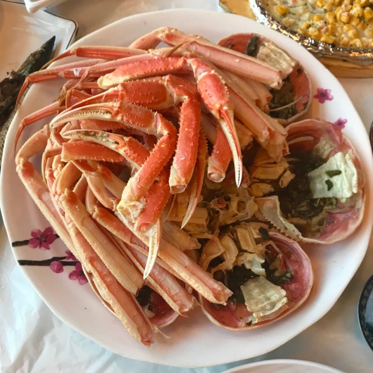 포항 죽도시장맛집 대게&과메기