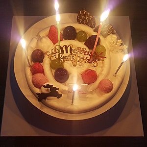 파리바게트 생크림케이크 6호 사이즈 먹어봤어요