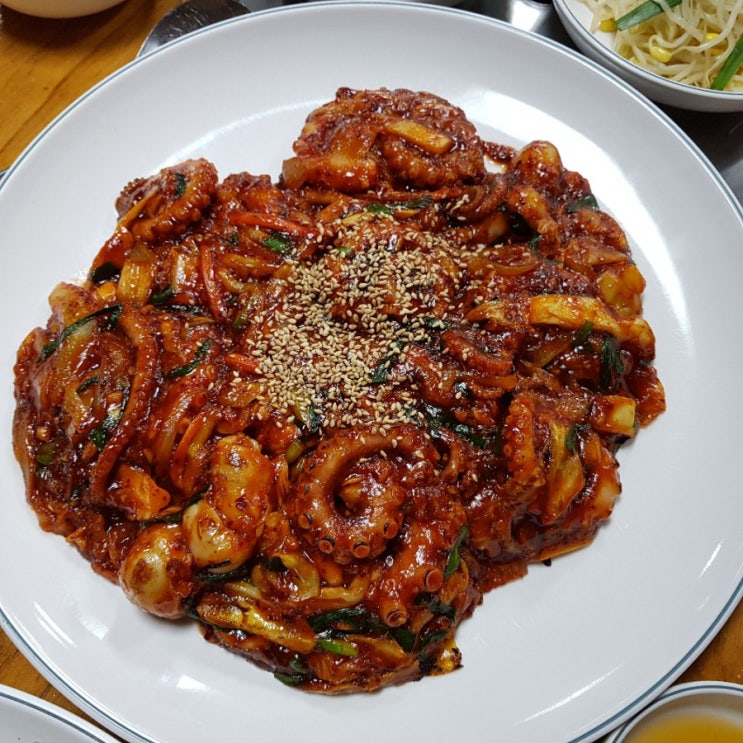  [문산맛집] 착한낙지에서 맛있는 낙지볶음, 해물파전, 산낙지 먹었어요~