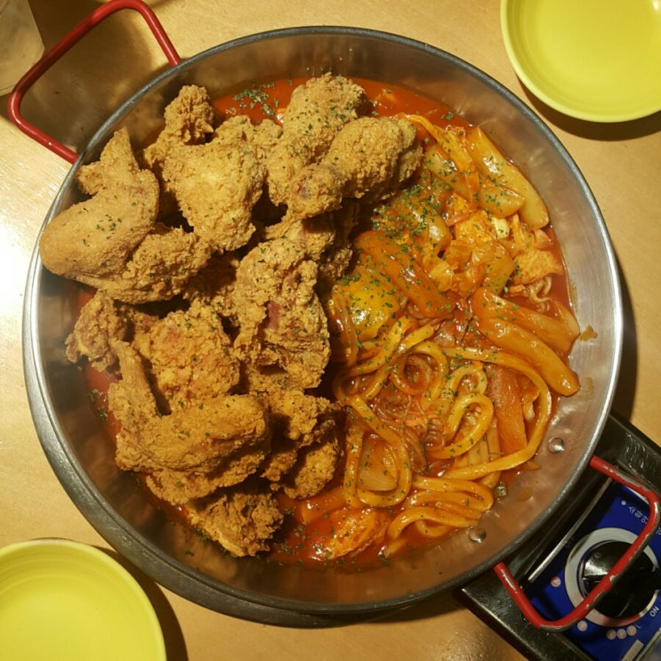  치킨떡볶이 ~~~남포동 킴스떡볶이!