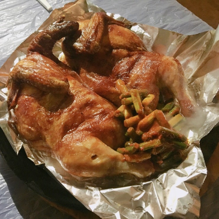  구도로통닭 - 인천 서구 맛집 구도로통닭, 마늘쫑닭