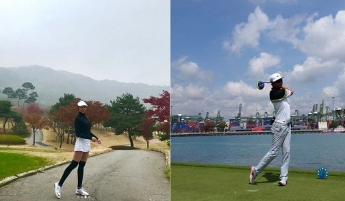 이정진 이유애린 열애설 공식적으로 인정 ! 골프모임에서 만나 7개월째 연애중 !
