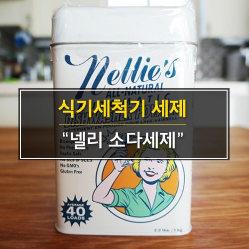 넬리 식기세척기 세제 오래 써본 후기