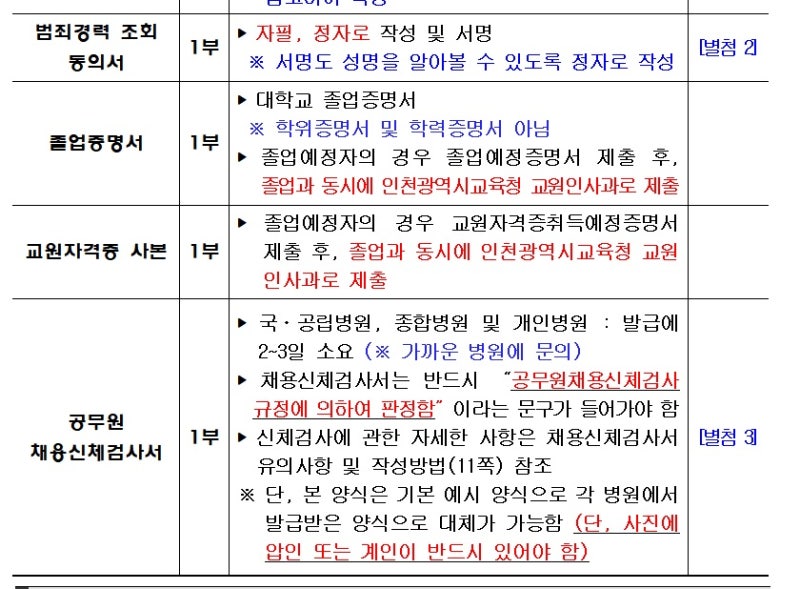 공무원신체검사 병원, 비용, 준비물 알고 가세요! : 네이버 블로그