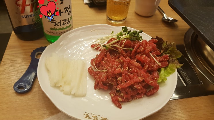  안산 고잔 신도시 육봉달 소고기